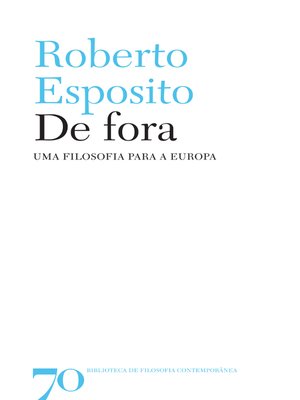 cover image of De fora--Uma filosofia para a Europa